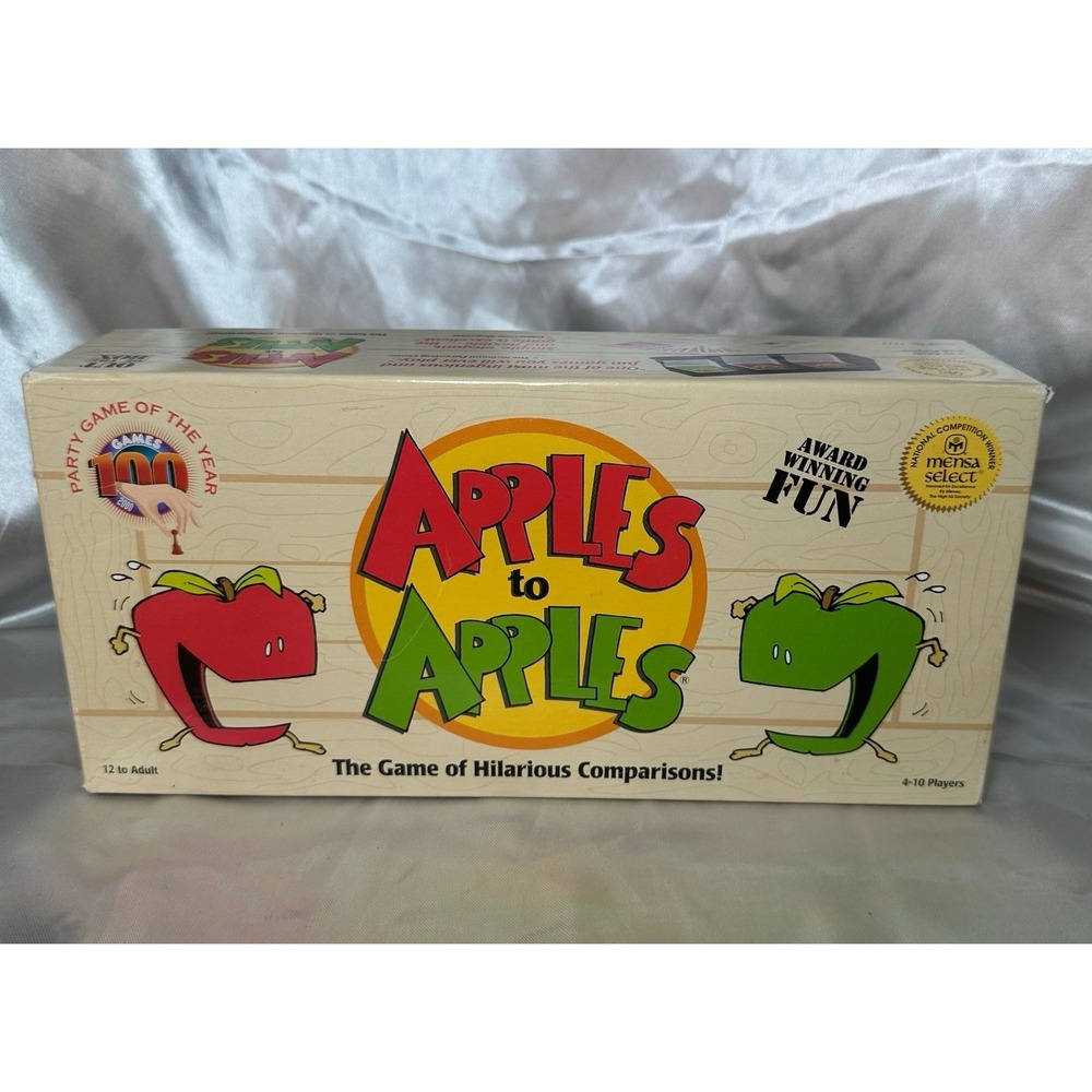 Vintage 2001 Apples to Apples Card Game - Game of Hilarious Comparisons